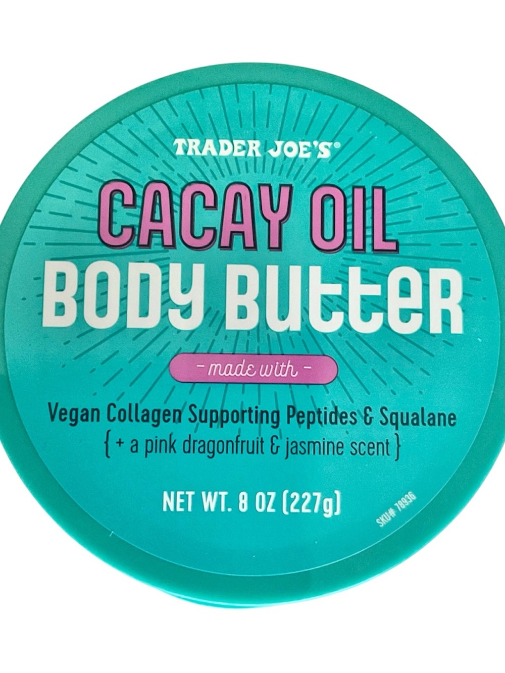 🆕 Trader Joe’s Cacay Oil Body Butter w/Peptides & Squalane 8oz